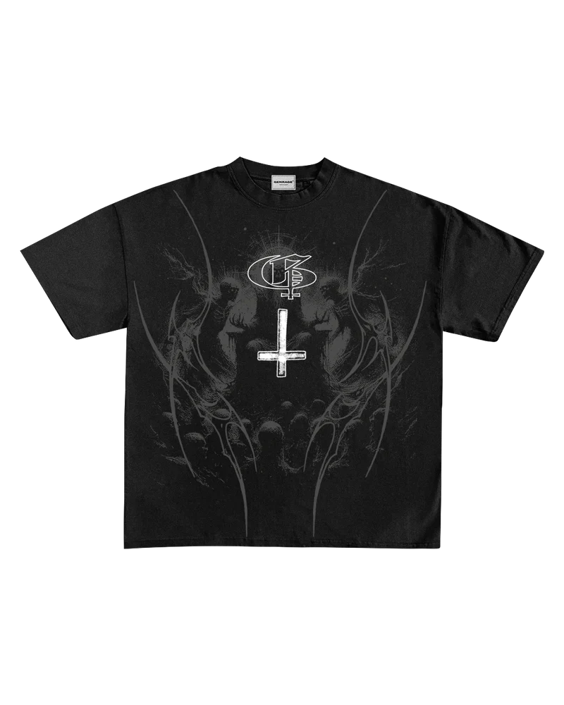 Skorpion Boxy Oversized Cotton T-Shirt 🦂🖤