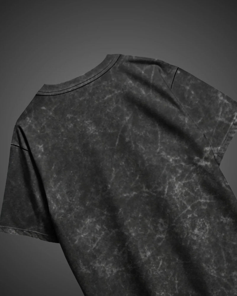 Moto Black Acid Wash Oversized T-Shirt 🖤